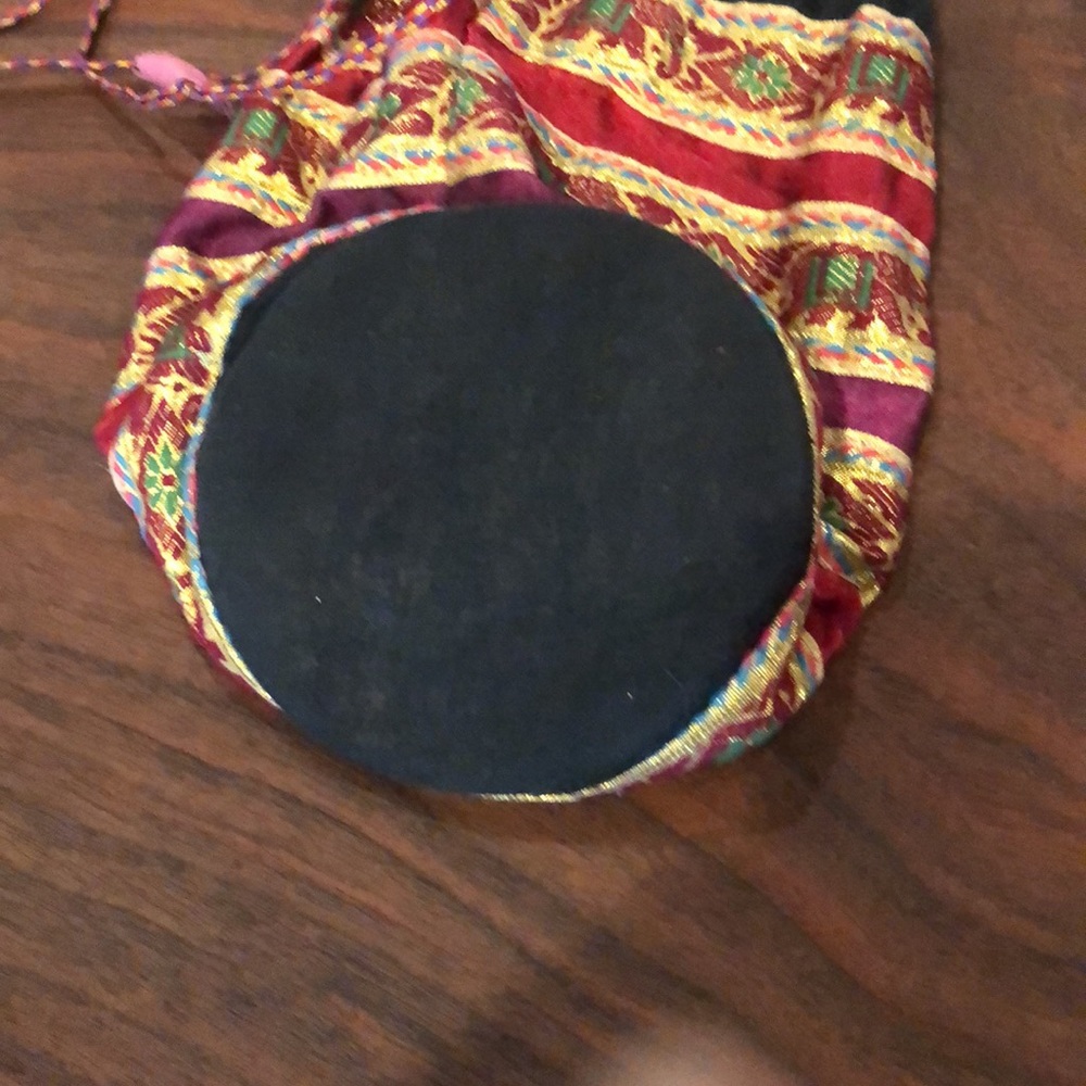 Indian drawstring purse - Picture 4 of 4